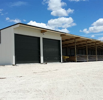 9-Bay Shed with Double Lockable Storage Bays