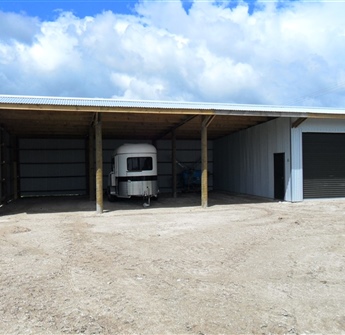 3-Bay Shed with Extra Lockable Bay